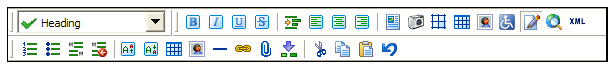 Toolbar icons displayed on two rows.